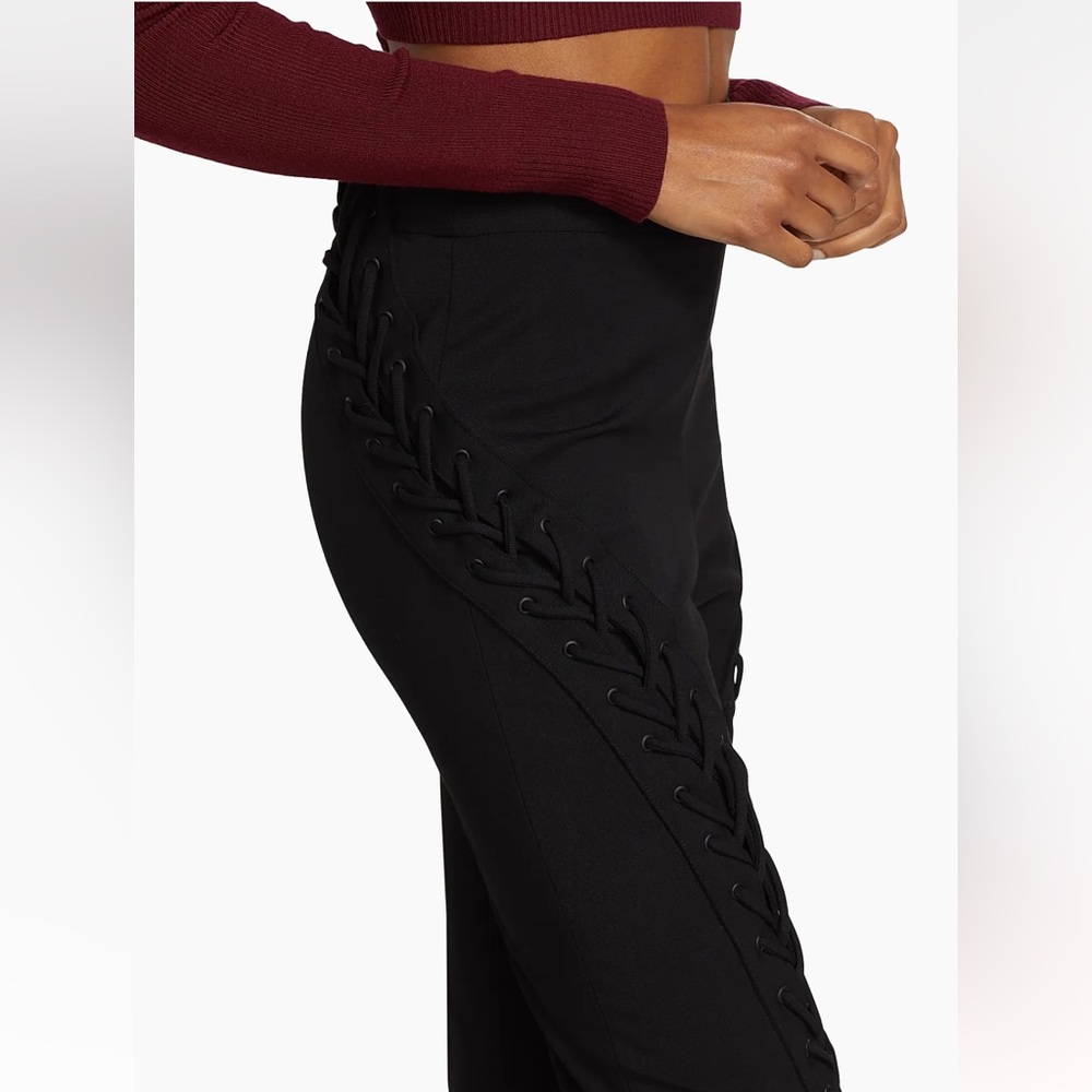 Monse Black Lace-Up Women's Pants